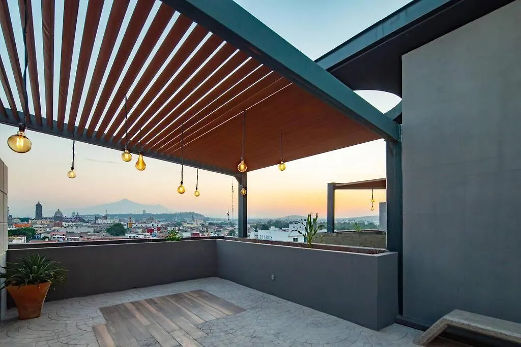 Departamento Nuevo Con Balcon Y Terraza En Centro Historico Lägenhet Puebla