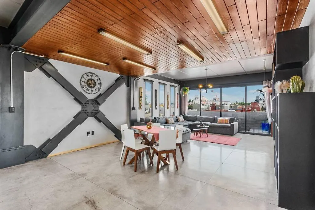 Departamento Nuevo Con Balcon Y Terraza En Centro Historico Lägenhet Puebla Mexiko