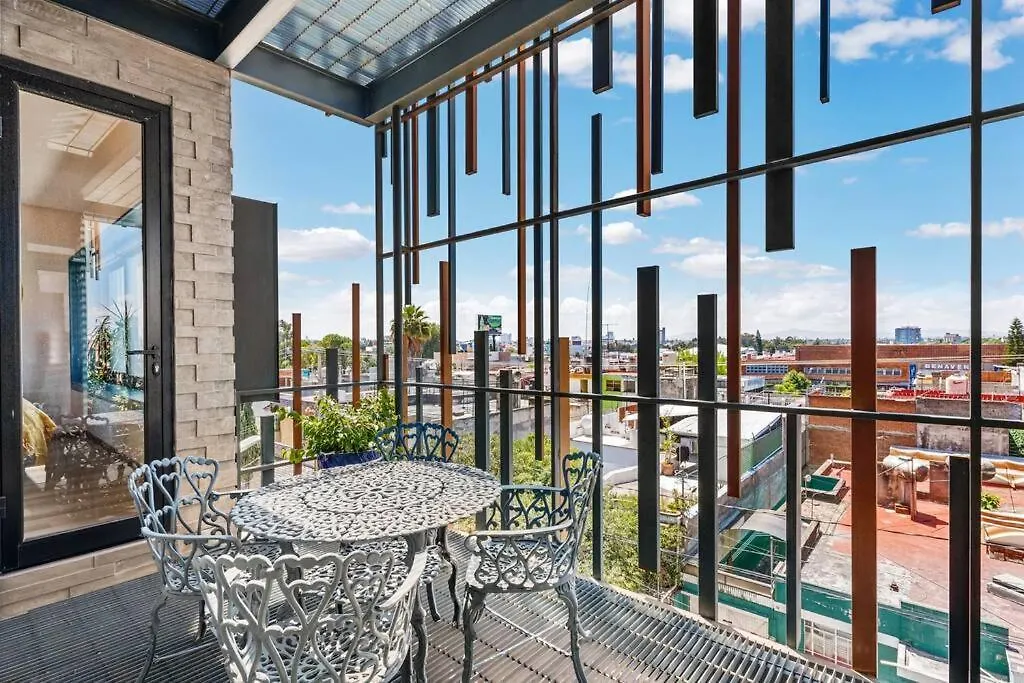 Apartamento Departamento Nuevo Con Balcon Y Terraza En Centro Historico Heroica Puebla de Zaragoza México